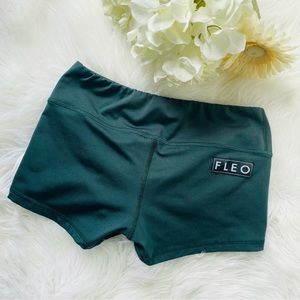 Fleo shorts originals, dark / forest green, medium